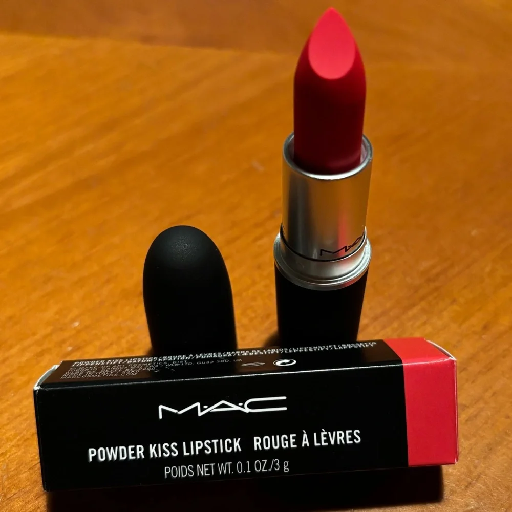 MAC Powder Kiss Lipstick Lasting Passion